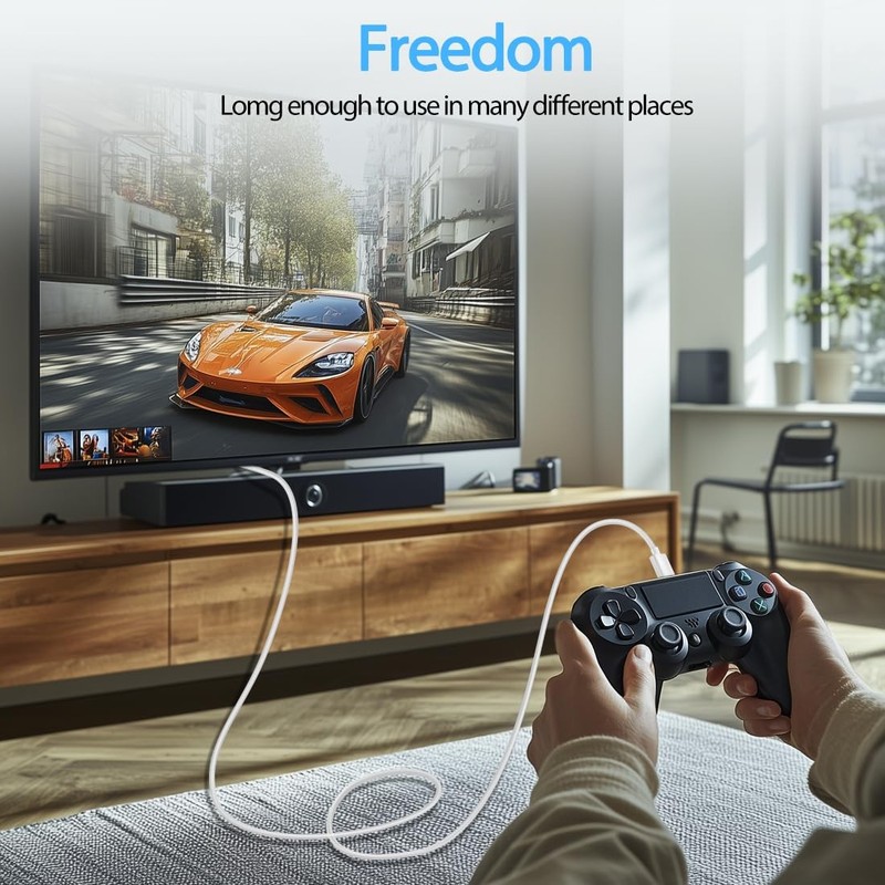 2 Pack 16.4FT Micro USB Cable Extension Power Cord for Wyze Cam YI Camera,Rin... gallery