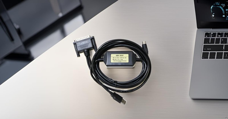 PLC Cable USB-SC09 A Series Interface, with PLC Programming Cable FX Series U... gallery