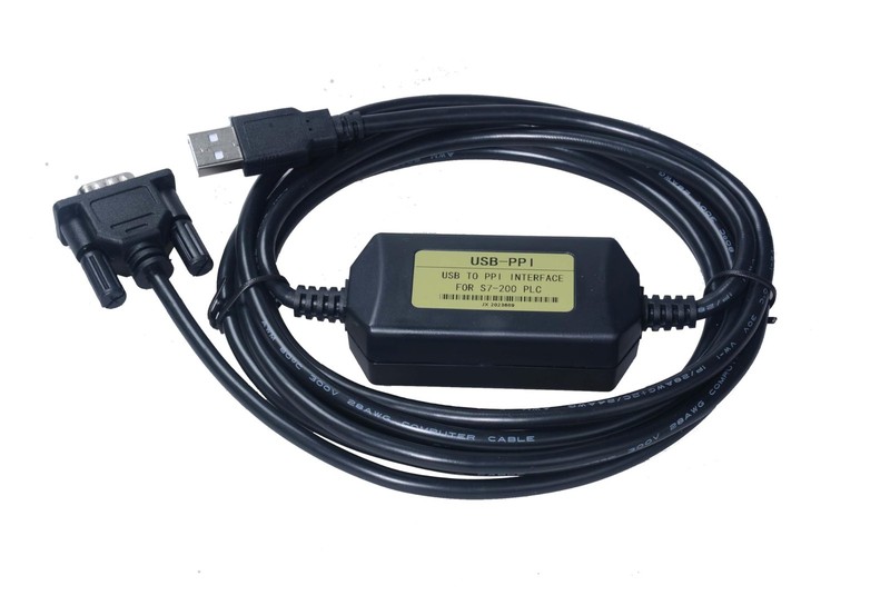 USB to PPI Programming Cable for Siemens PLC S7 200 and 200CN, for Siemens CP...