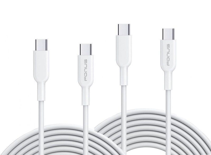 6FT AND 10FT LONG PD USB-C CABLES FAST CHARGE TYPE-C TO TO for PHONES & TABLETS