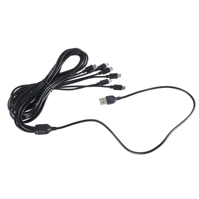 USB to USB 5Pin Charging Cable Male to Male Power Splitter Cord Wire 150cm Long gallery