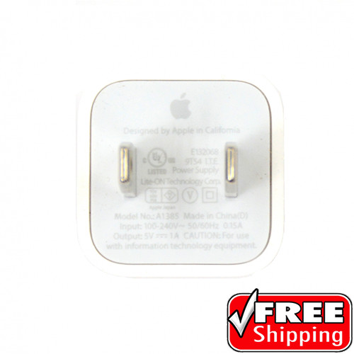 Apple Original Wall Charger iPod iPhone USB Power Brick and Cable 5W MD810LL/A gallery