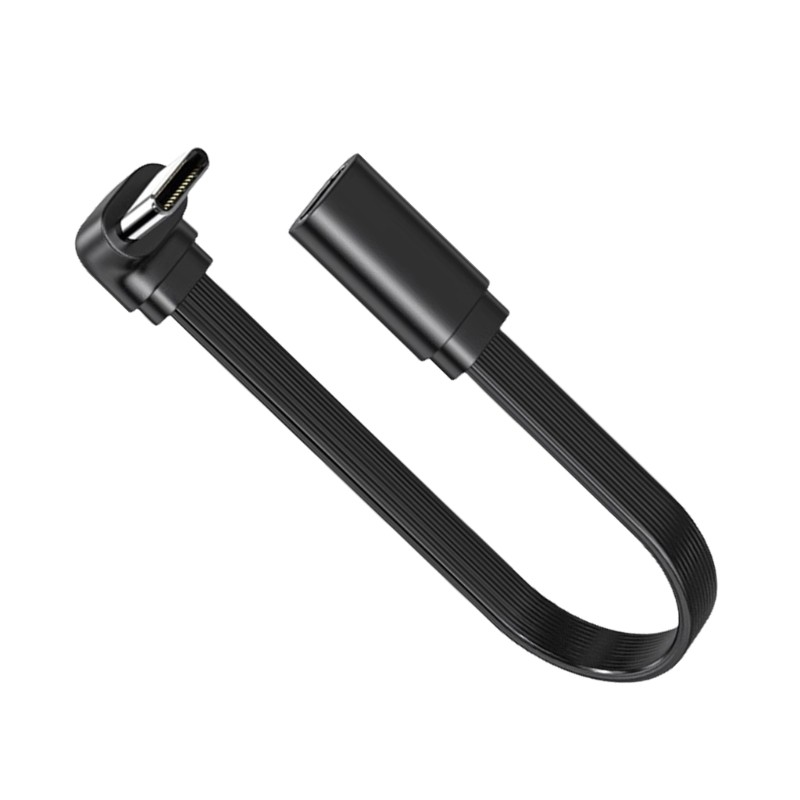 Straight Head/Right Angle USB C Extension Cable for Tight Space and Easy Access gallery