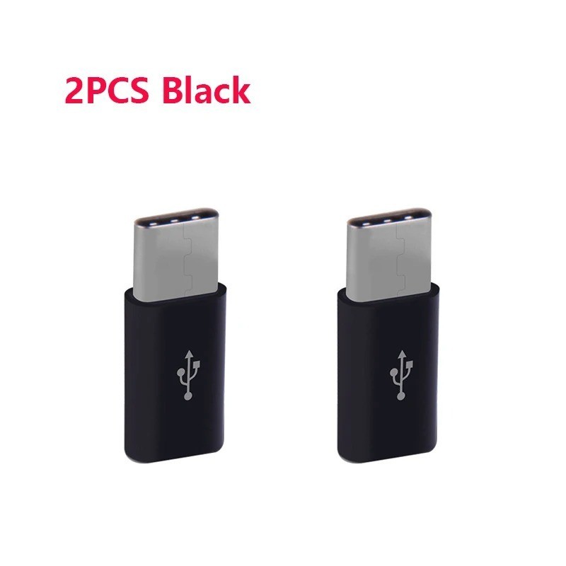 Micro USB Female to USB Type-C Male Adapter Converter (Micro-B to USB-C Connecto gallery