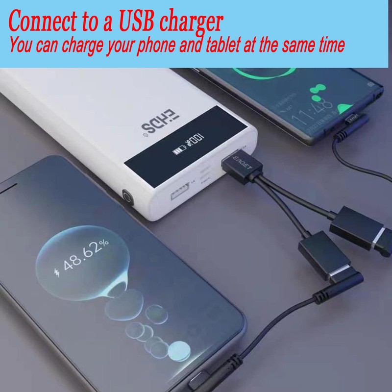 3 in 1 USB Splitter Cable Hub Power Adapter Y Splitter USB Charging Power Cab... gallery