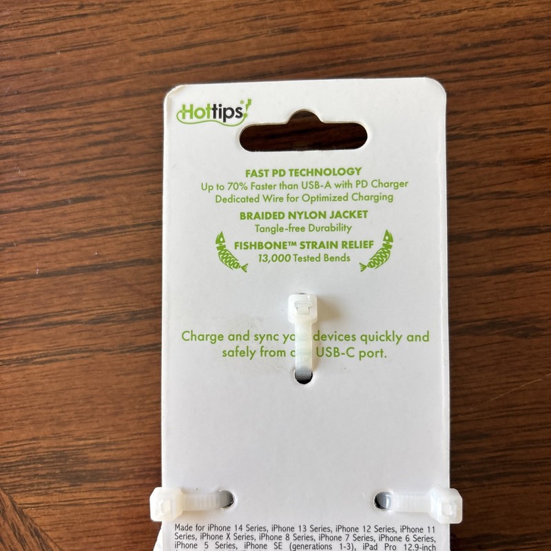 Hot Tips Usb-C To Lightning Cable - 4 Ft. NEW gallery