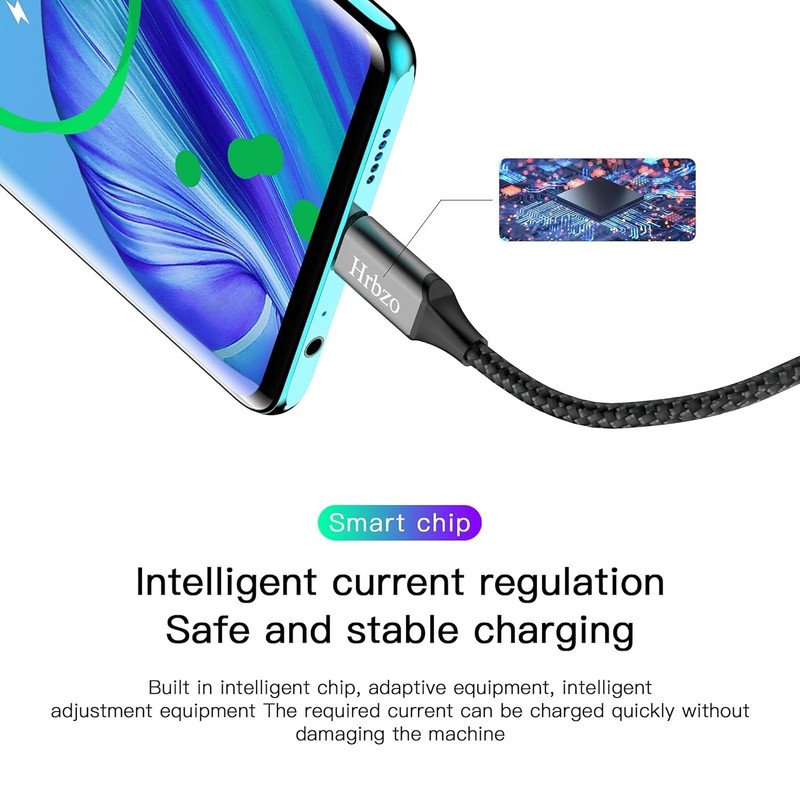 USB-C Charger Cable 3-Pack - 3A Fast Charge, 9 Feet Total Length, Durable Design gallery