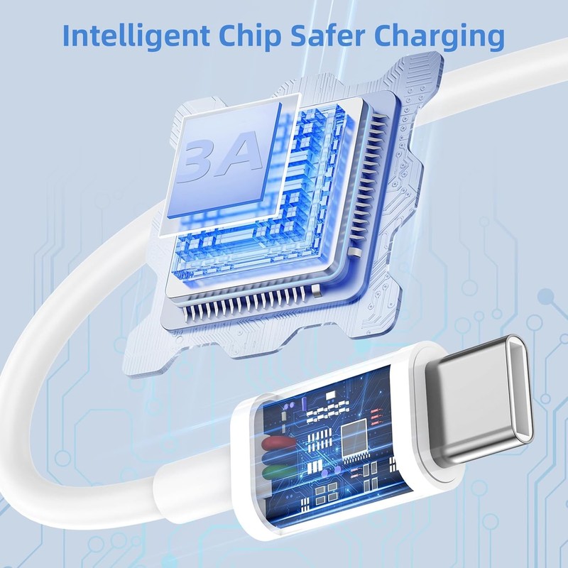 USB to USB C Cable 2Pack 3FT 6FT Carplay Charging gallery