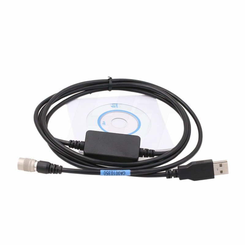 Hirose 4 Pin Data Cable to USB Computer PC for Trimble 5600 Geodimeter