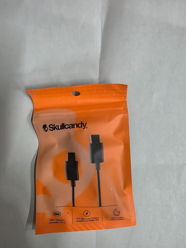 Lot of 25 Skullcandy USB-C USB-C Cable 1.6ft 15W High Speed Charging NEW SEALED