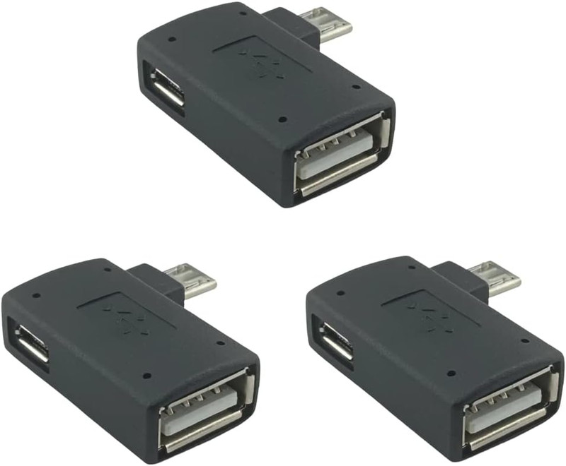 3 Pack OTG Cable Adapter for Fire TV Stick 4K Max/Cube/Lite,Powered Micro USB gallery