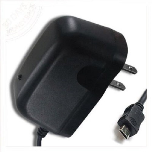 Black Color 3 feet Length AC Adapter Home Travel Wall Charger gallery