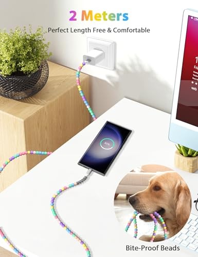 2 Pack iPhone 17 Pro Max Charger Fast Charging 40W USB C 10ft Adapter Block gallery