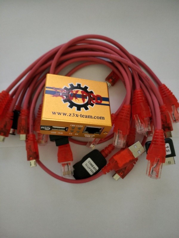 Z3x pro box Repair for Samsung & Repair for LG + 53 Cables+gold ACTI VATED