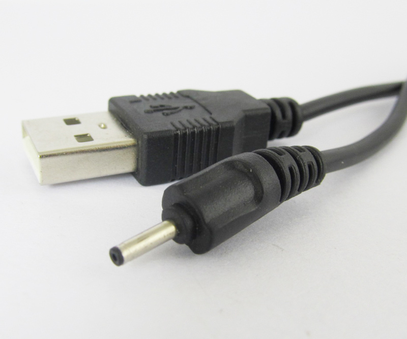 4pcs 0.7m USB 2.0 A Male to 0.6 x 2.0mm Male Plug 5V DC Power Charger Cable gallery