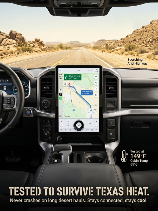 2-in-1 Wireless CarPlay & Android Auto Adapter 5.8GHz – Seamless Switch for M... gallery