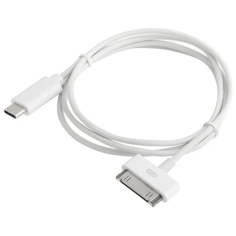 30-Pin to USB C Adapter Cable for Iphone, Ipad, Ipod 3Ft (Next-Generation Data gallery