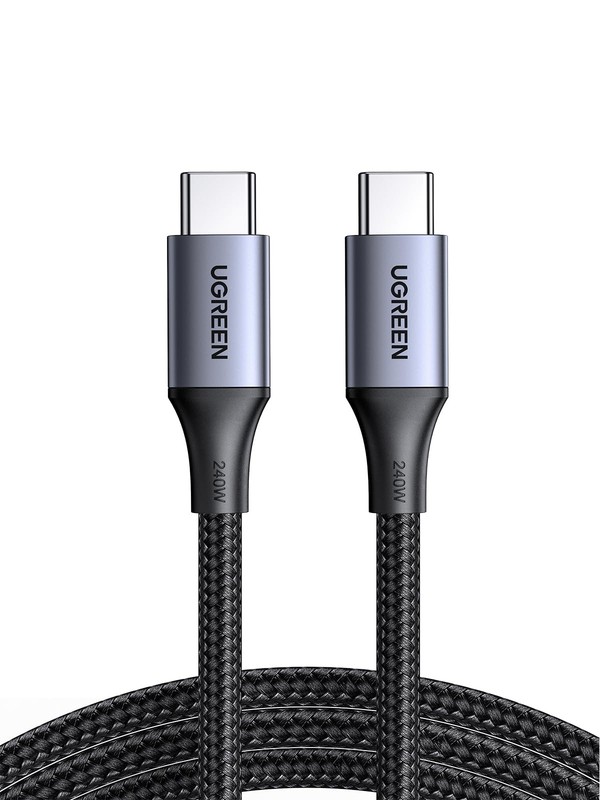 240w USB C to C Cable 6.6ft Fast Charging Type C Power Supply Charger Cord