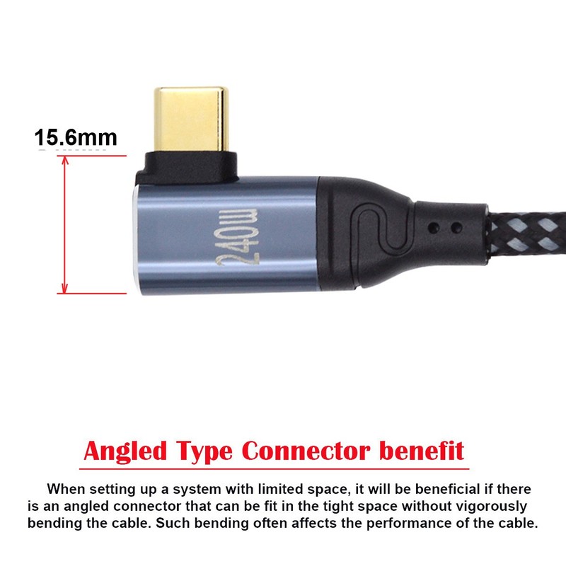 Chenyang USB-C Type-C Cable 480Mbps 48V 5A 240W Compatible with USB2.0 100W gallery