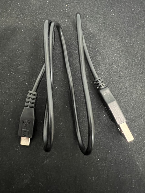 Micro‑USB to USB‑A Charging Cable – Black – Never Used gallery