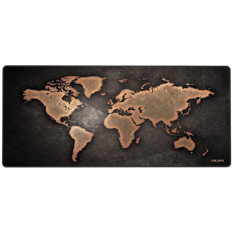 JIALONG Large Gaming Mouse Pad, XXL Desk Mousepad with Stitched Edges, Non-Sl... gallery