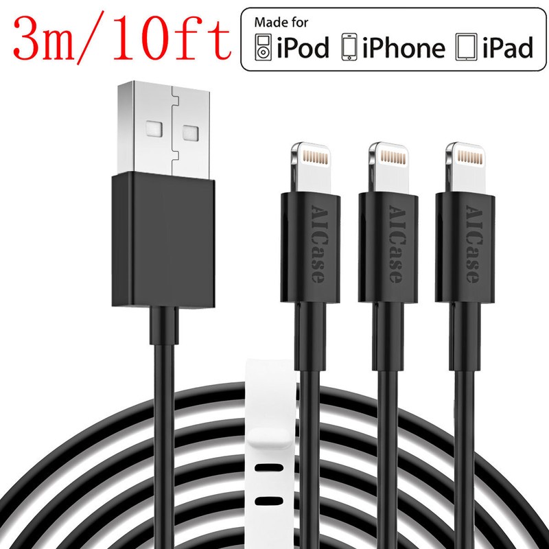 iPhone Charger USB Fast Charging Cable for iPhone 14 13 12 11 Pro Max XR 8 iPad