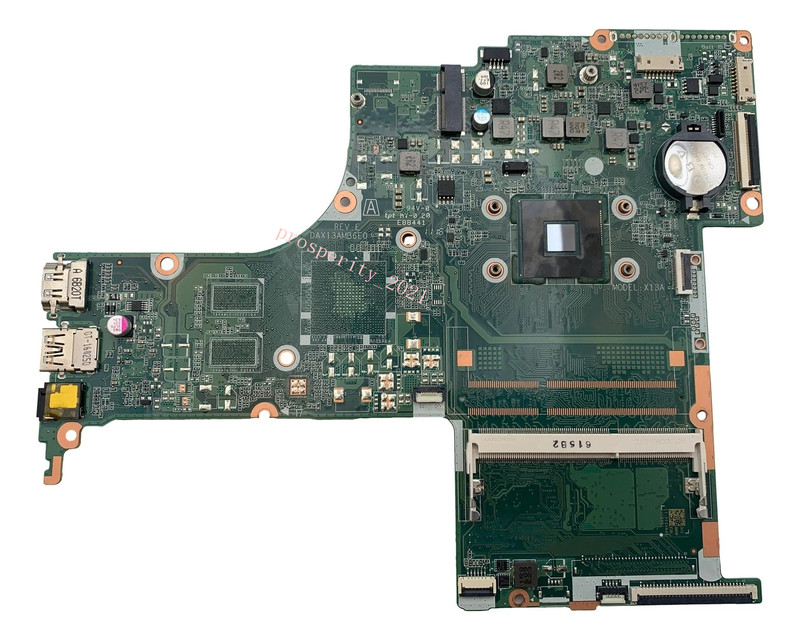 809323-001 809323-501 809323-601 DAX13AMB6E0 For HP 17-G w/N3700 CPU Motherboard