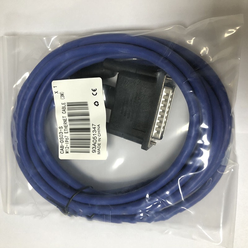 17 Pin Ethernet Cable 3M For Datalogic M12-IP67 To CBX gallery
