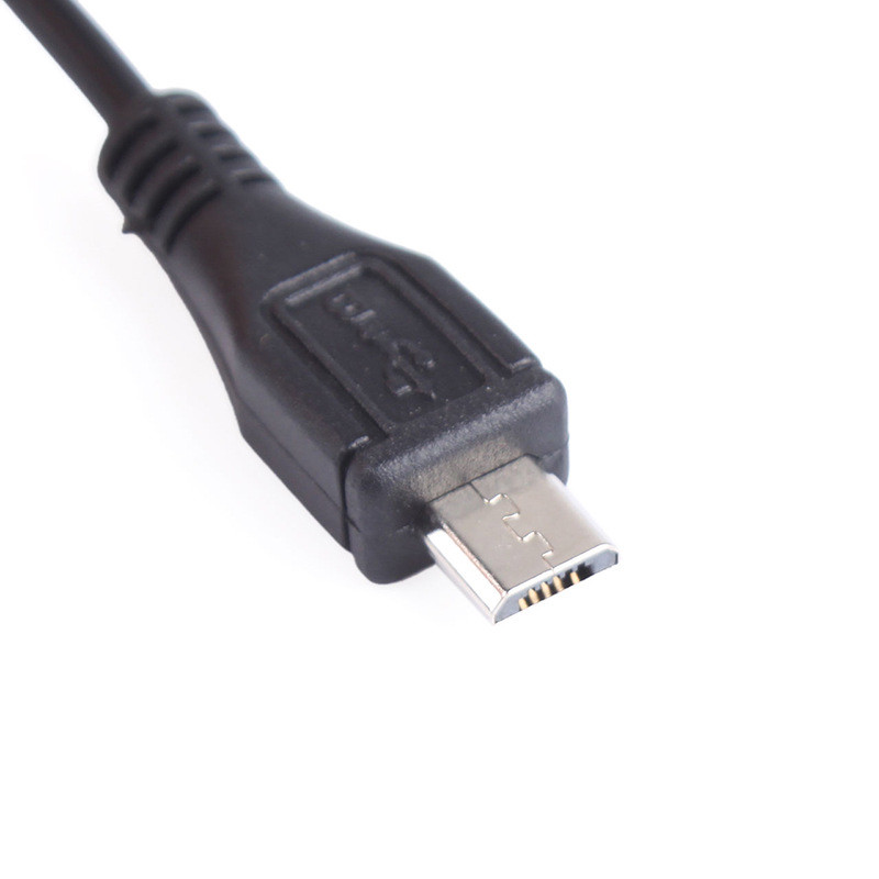 Micro USB Y Splitter 1 Female to 2 Male Data Charge Cable Extension Cord Adapter gallery