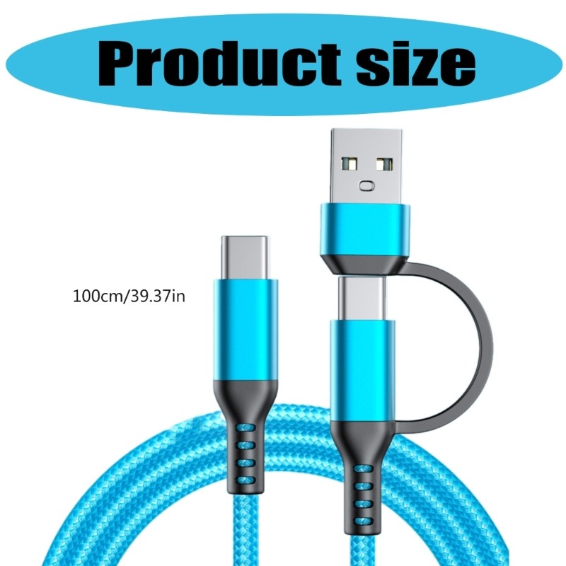 Universal Type C/USB to Type C Charging Cable 60W Super Fast Charging Wire gallery