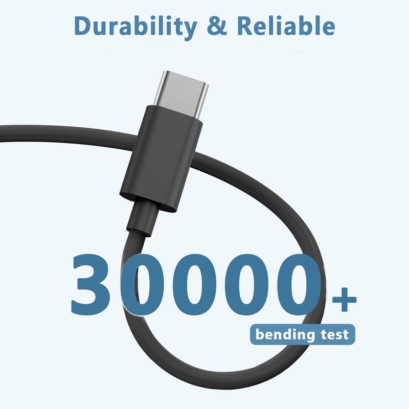 Fast USB C Charger for Blu View 3/2, M8l/M10l, G9/G90 Pro/G91 Max/G91 Pro/G91... gallery