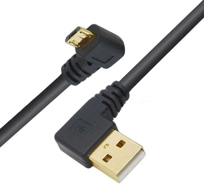 USB to Micro USB Cable 6Inch Right Angle Short USB Micro Cord 90 Degree Fast Cha gallery