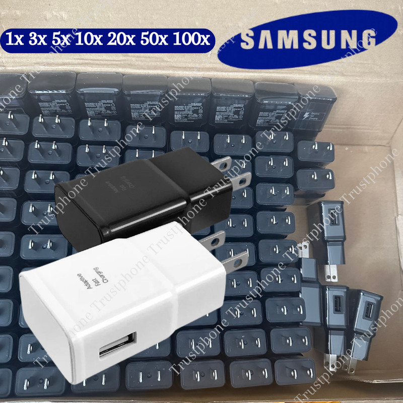 For Android Samsung USB Wall Charger Fast Adapter Block Charging Cube Brick Lot