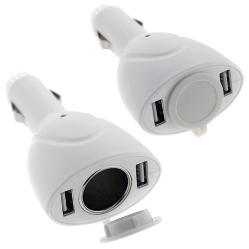 For Galaxy Z Fold 3/4/5/6/7 - Car Charger DC Socket 2-Port gallery