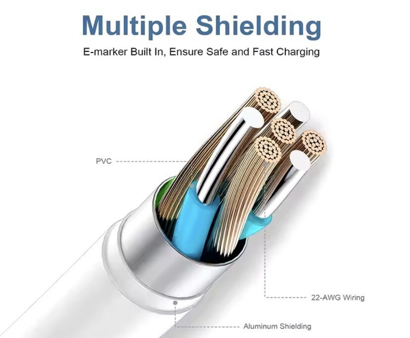 Fast Charging USB C To C Cable For iPhone 15/16 gallery