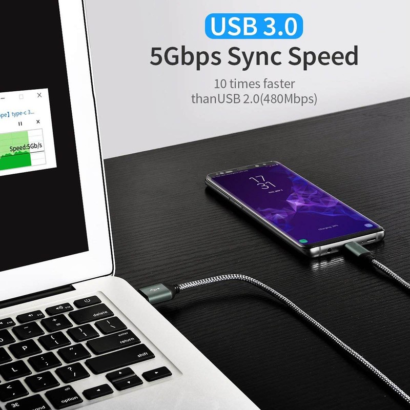 USB C Cable for iPhone 16 15 Pro Max, iPad Air/Pro, Samsung Galaxy S25 S24 S23 gallery