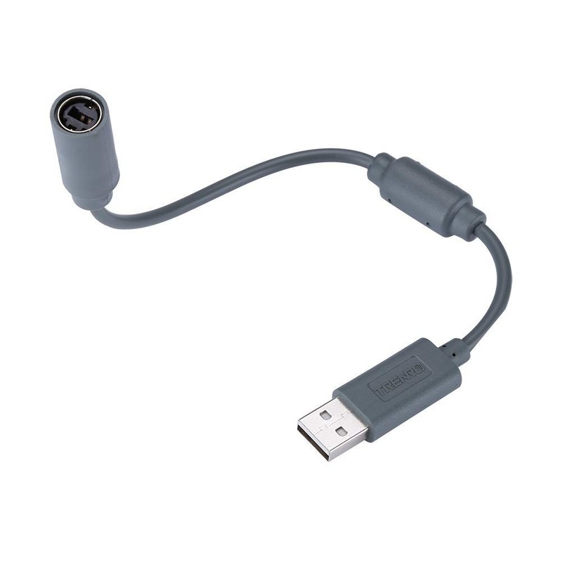 2pcs Wired Controller USB Breakaway Cable for Microsoft Xbox 360, Dongle Adap... gallery