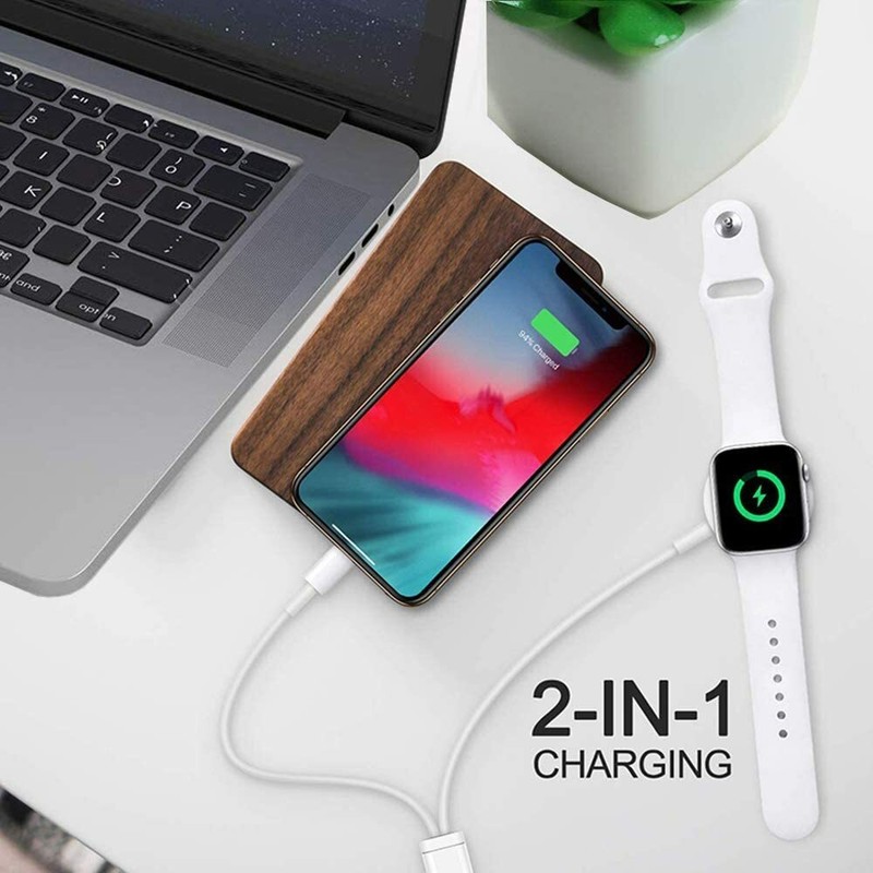 For Apple Watch 7/6/5/4/3/2/1/SE iPhone Magnetic Fast Charger Adapter USB Cable gallery
