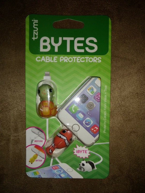 Tzumi Bytes Cable Protectors - Universal - Multiple Characters to Choose From