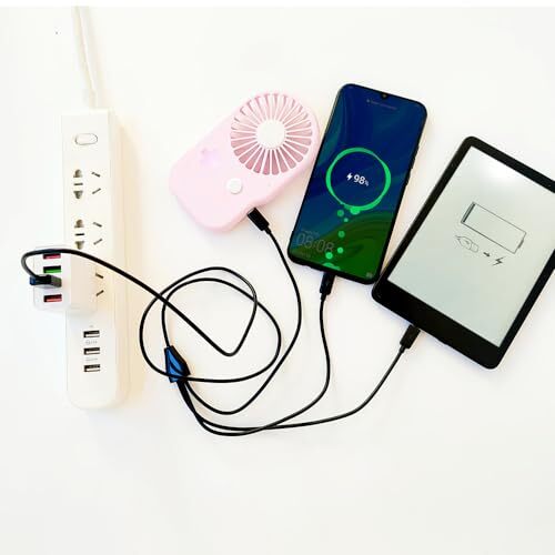 4-In-1 USB to Micro USB Splitter Cable Sync Charging Cable Adapter Cord gallery