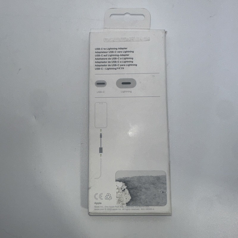 Apple USB-C to Lightning Adapter MUQX3AM/A Genuine OEM White gallery