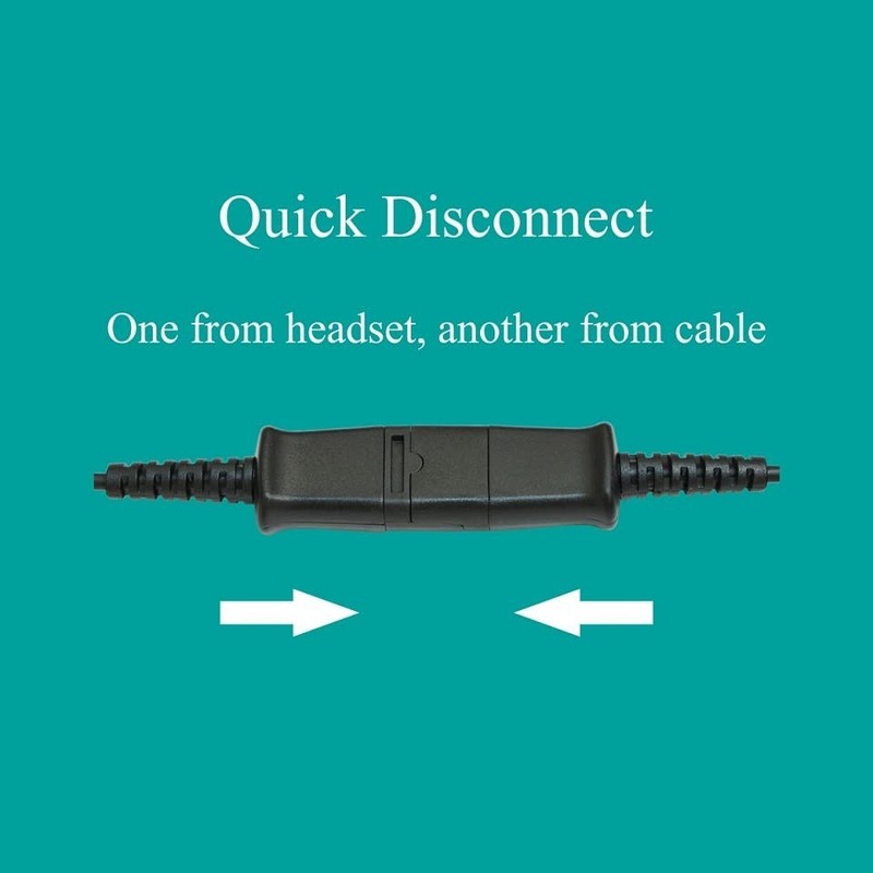 USB Adapter Cable QD to USB Type A, Headset to PC/Laptop, Volume & Mic Control gallery