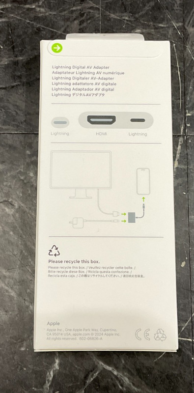 Apple Lightning to Digital AV Adapter MW2P3AM/A ❤️️✅❤️️✅ NEW! SEALED! gallery