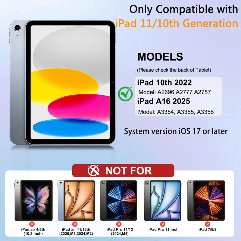 Magnetic Wireless Charger for iPad (A16) 11th/10th Generation 11''/10.9'' 202... gallery