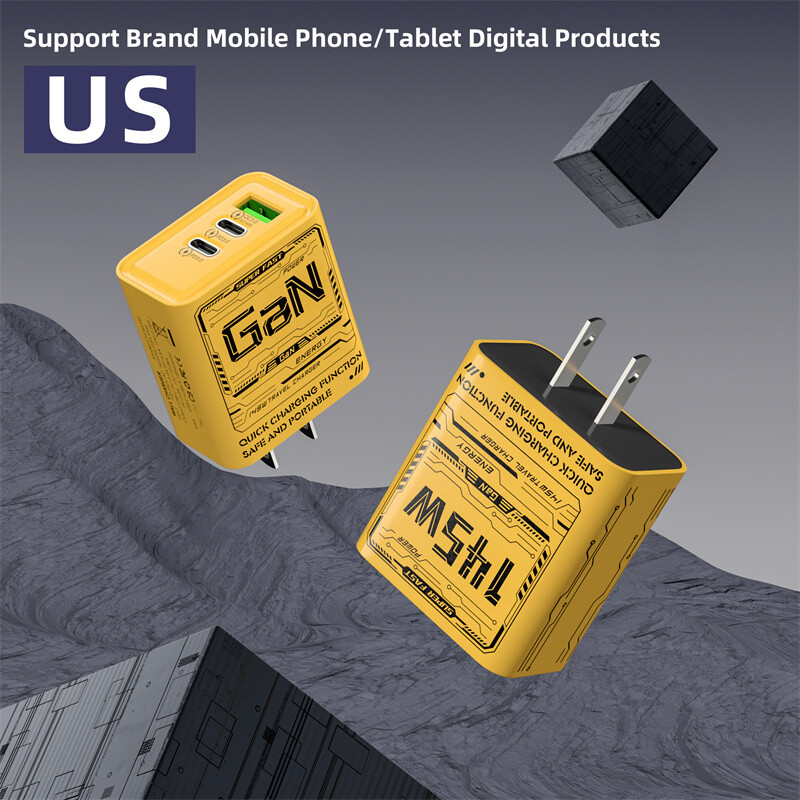 145W Multi Port Super Fast Charge Wall Charger Adapter Type C For iPhone Android gallery