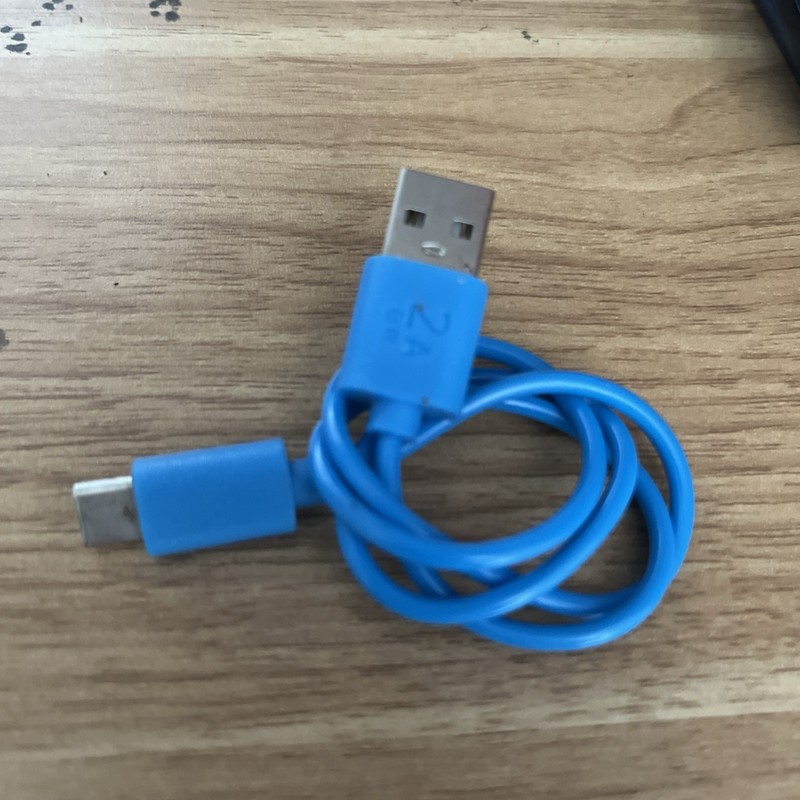 3ft USB Cable MicroUSB C Charger Cord Power Wire Color Blue