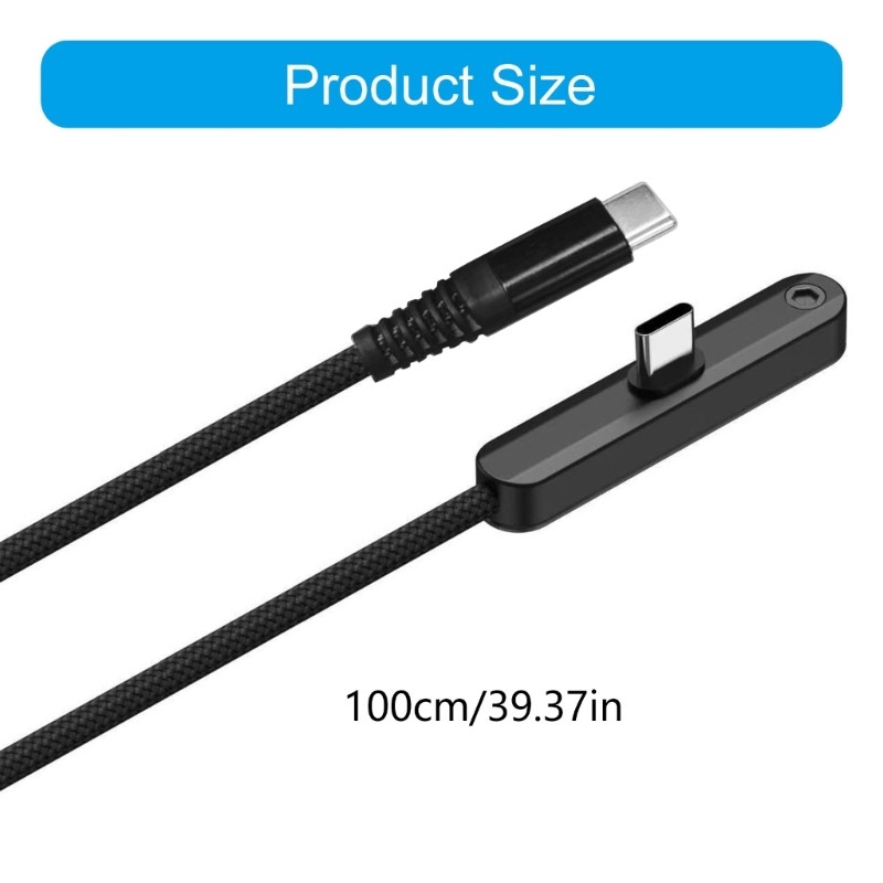 1m Long 240W Super Charging Cable Braided Data Wire Line For Phones And Laptops gallery