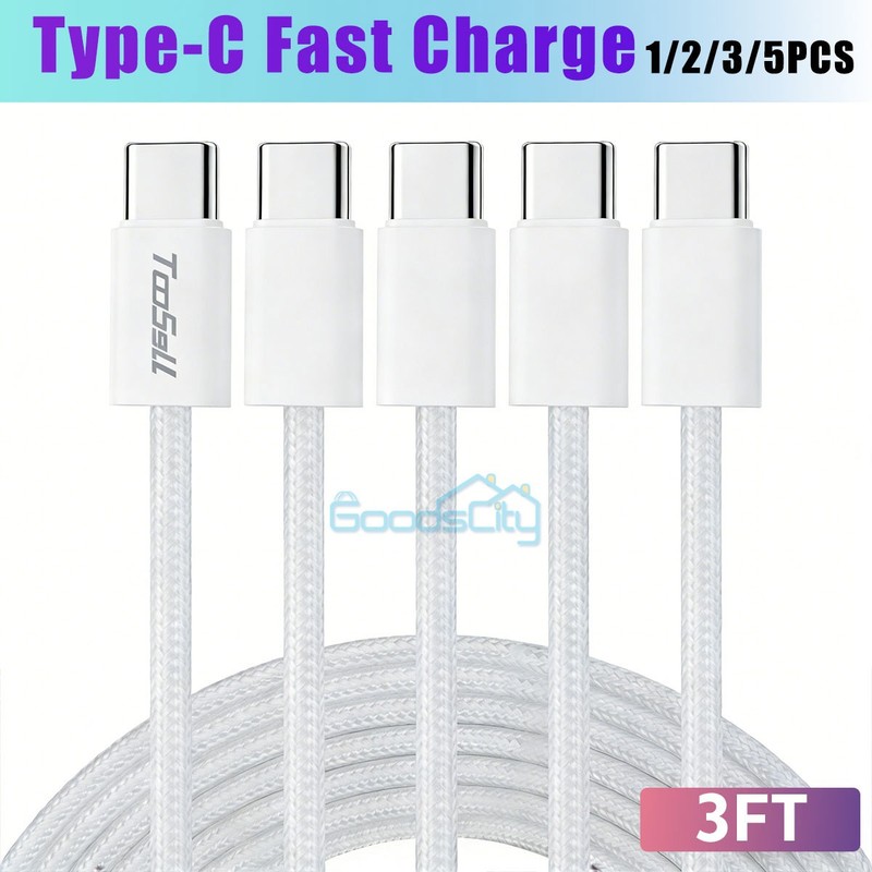 Wholesale Braided Type-C Fast Charging Data SYNC Charger Cable Cord for Apple gallery