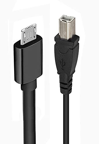Micro USB to Printer Cable,2PCS Micro USB 5pin Male to USB Type B Data and Ch... gallery