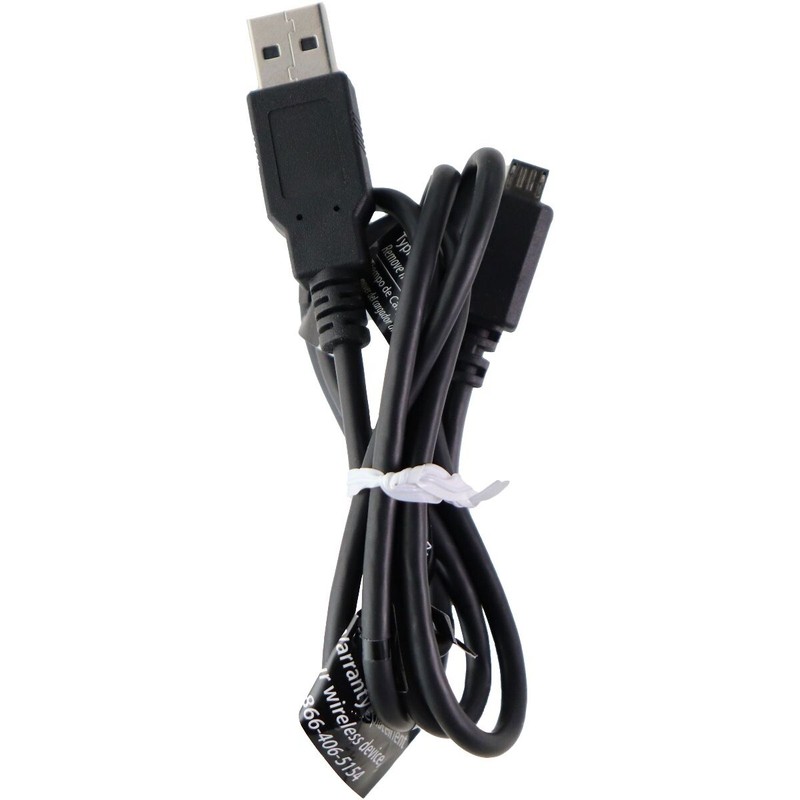Novatel 3.3-Ft (1m) Micro USB to USB Charge and Sync OEM Cable – Black